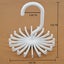 1Pc Practical Adjustable 20 Hooks Rotating Belt Rack Scarf Organizer Men CHK177 Carousel 1