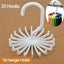 1Pc Practical Adjustable 20 Hooks Rotating Belt Rack Scarf Organizer Men CHK177 Carousel 2