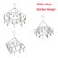 Stainless Steel Drying Hanger Round Square Plum Shape Drying Shelf Sock U CHK177 Carousel 7