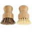 Bamboo Dish Scrub Brushes, Kitchen Wooden Cleaning Scrubbers for Washing CHK177 Carousel 2