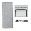5PCS Replacement Mop Head Pads Flat Squeeze Cloth Wring Cleaning Floors S CHK177 Carousel 8