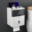 Wall Mount Toilet Paper Holder Waterproof Tissue Box Creative Tray Roll T CHK177 Carousel 7