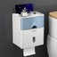 Wall Mount Toilet Paper Holder Waterproof Tissue Box Creative Tray Roll T CHK177 Carousel 10