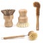 Plant Based Cleaning Brush Set,Bamboo Kitchen Scrub Brush Set of 4 Clean CHK177 Carousel 1