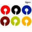 6pcs Silicone Red Wine Glass Marker Creative Pineapple Marker Charm Drink CHK177 Carousel 3