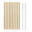 10Pcs Natural Bamboo Straw 20cm Reusable Drinking Straws with Cleaning Br CHK177 Carousel 4