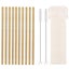 10Pcs Natural Bamboo Straw 20cm Reusable Drinking Straws with Cleaning Br CHK177 Carousel 5