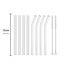 8Pcs 15cm Short Glass Straws Eco Friendly Reusable Drinking Straws 6INCH CHK177 Carousel 5