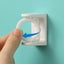 2Pcs Curtain Rod Bracket Hooks Adjustable Clear Wall Bracket Self Adhesive Rods Carousel 3