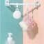 2Pcs Curtain Rod Bracket Hooks Adjustable Clear Wall Bracket Self Adhesive Rods Carousel 5