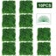 20 pcs Artificial Flowers Boxwood Grass 25x25cm Backdrop Panels Topiary H CHK177 Carousel 4