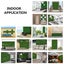 20 pcs Artificial Flowers Boxwood Grass 25x25cm Backdrop Panels Topiary H CHK177 Carousel 6