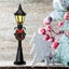 4Pcs Christmas Miniature Figurines For Resin Street Lamp Models Christmas CHK177 Carousel 4