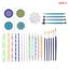 47 40 35 33 28 25 16pcs set Mandala Dotting Tools for Painting Rock Stone CHK177 Carousel 7