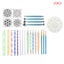 47 40 35 33 28 25 16pcs set Mandala Dotting Tools for Painting Rock Stone CHK177 Carousel 8