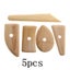 5Pcs Great Useful Home Decor Wood Pottery Clay Sculpture Ceramics Angel F CHK177 Carousel 6