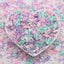 100g/Lot Romantic Themed Fake Shell Clay Slices Sakura Diamond Mixed Spri CHK177 Carousel 2