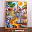 11/14CT Embroidery Painting Cartoon Houses Cross Stitch Kits DMC Printed CHK177 Carousel 8