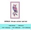 Dream catcher and owl cross stitch package animal 18ct 14ct 11ct cloth co CHK177 Carousel 1
