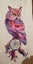 Dream catcher and owl cross stitch package animal 18ct 14ct 11ct cloth co CHK177 Carousel 5