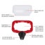 2PCS Universal Car French Fries Holder Storage Box Bucket Fries Snacks Bo CHK177 Carousel 6