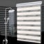 ping double layer zebra blinds Silver dust cover day and night roller bli CHK177 Carousel 2