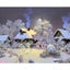 Landscape Winter Printed Canvas 11CT Cross Stitch DIY Embroidery Set DMC CHK177 Carousel 1
