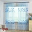 100x200cm Sunflower Print Window Panel Curtain Room Divider Tulle Sheer Curtain Carousel 3