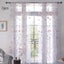 100x200cm Sunflower Print Window Panel Curtain Room Divider Tulle Sheer Curtain Carousel 4