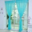 100x200cm Sunflower Print Window Panel Curtain Room Divider Tulle Sheer Curtain Carousel 6
