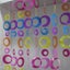 PVC colored plastic discs cartoon curtain Shutters Wedding background hom CHK177 Carousel 5