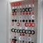 PVC colored plastic discs cartoon curtain Shutters Wedding background hom CHK177 Carousel 3