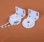 28mm/38mm Bead Curtain Accessories Window Treatments Hardware Roller Blin CHK177 Carousel 6