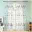 1PC Modern Tulle Curtains Purple Curtains Bedroom Door Short Kitchen Window Curt Carousel 1