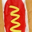 Pet Dress Up Costume Hot Dog Shaped Dachshund Sausage S M L Adjustable Clothes F Carousel 8