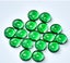 100g Clear Round Glass Gems Mosaic Tiles Flat Beads for Arts Craft Decora CHK177 Carousel 5