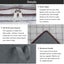 Brand New Storage Bags Box Quilt Blanket Pillow Zipper Containers *Sale NOW* Carousel 13
