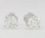 14k White Gold 2.05ctw Hearts & Arrows Round Brilliant Cut Diamond Stud Earrings Carousel 7