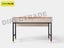 Writing Desk 1.2m Grey Carousel 10