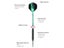3Pcs Darts Alloy Tip Set Carousel 4