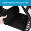 Pet Travel Carrier Collapsible Portable EVA Cat Bag with Mesh Windows -Black Carousel 4