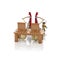 Playmobil Dragon Racing Gobber the Belch with Sheep Sling Carousel 15