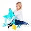 NEW TRUNKI MEDIUM PADDLEPAK SWIM WATERPROOF BACKPACK - DOLPHIN Carousel 4