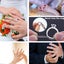 4pcs Ring Rubber Size Adjuster Invisible Ring Guard Carousel 7