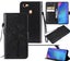 Oppo A75 Pu Leather Wallet Case Embossed Cat & Tree(Black) Carousel 1