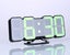 TODO LED Digital Alarm Clock 115 Colour Display USB Power Countdown Timer Rem... Carousel 6