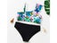 Swimsuit Girls Kids Swimwear 2-14Y Toddler Girls Bikini Set Ruffle Children's Carousel 11
