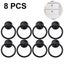 8pcs Vintage Cabinet Ring Knobs Round Antique Drawer Pulls Handle Carousel 1