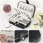 Travel Jewelry Organizer Cases With Doubel Layer For Womens Necklace Earrings Ri Carousel 4