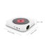 CD Player Bluetooth Speaker LED Music Player with IR Remote Control FM Radio Carousel 3